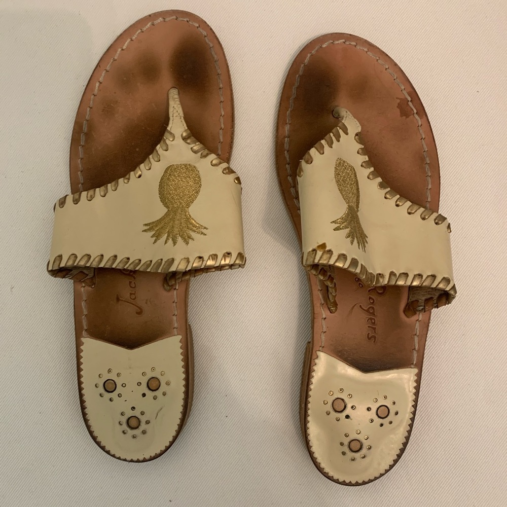Jack Rogers limited edition with pineapple size 9